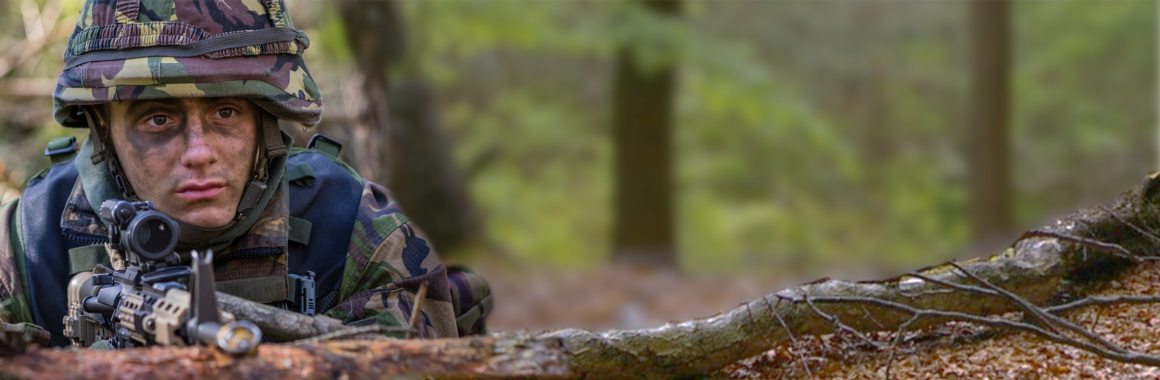 Militair - banner